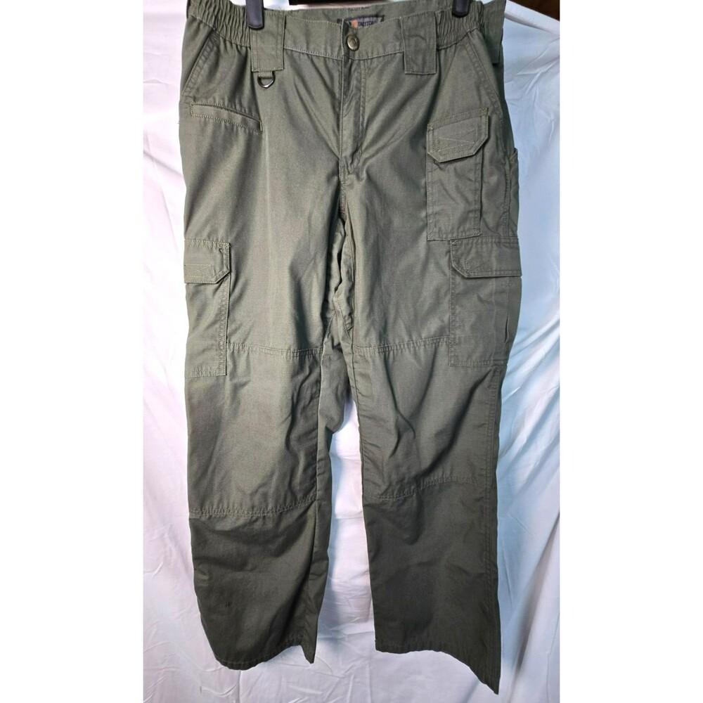 5.11 Women's TacLite Pro Pants 10 Regular TDU Green 64360 Solid Tactical Cargo